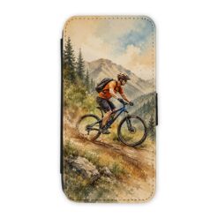 Kryty na mobil | Knižkové puzdro Creative Case 22 Cyklista – Samsung Galaxy A17 5G | Kryty na mobil