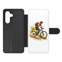 Knižkové puzdro Creative Case 22 Cyklista – Samsung Galaxy A56