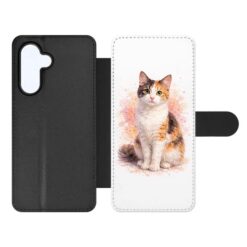 Knižkové puzdro Creative Case 26 Mačka – Samsung Galaxy A16