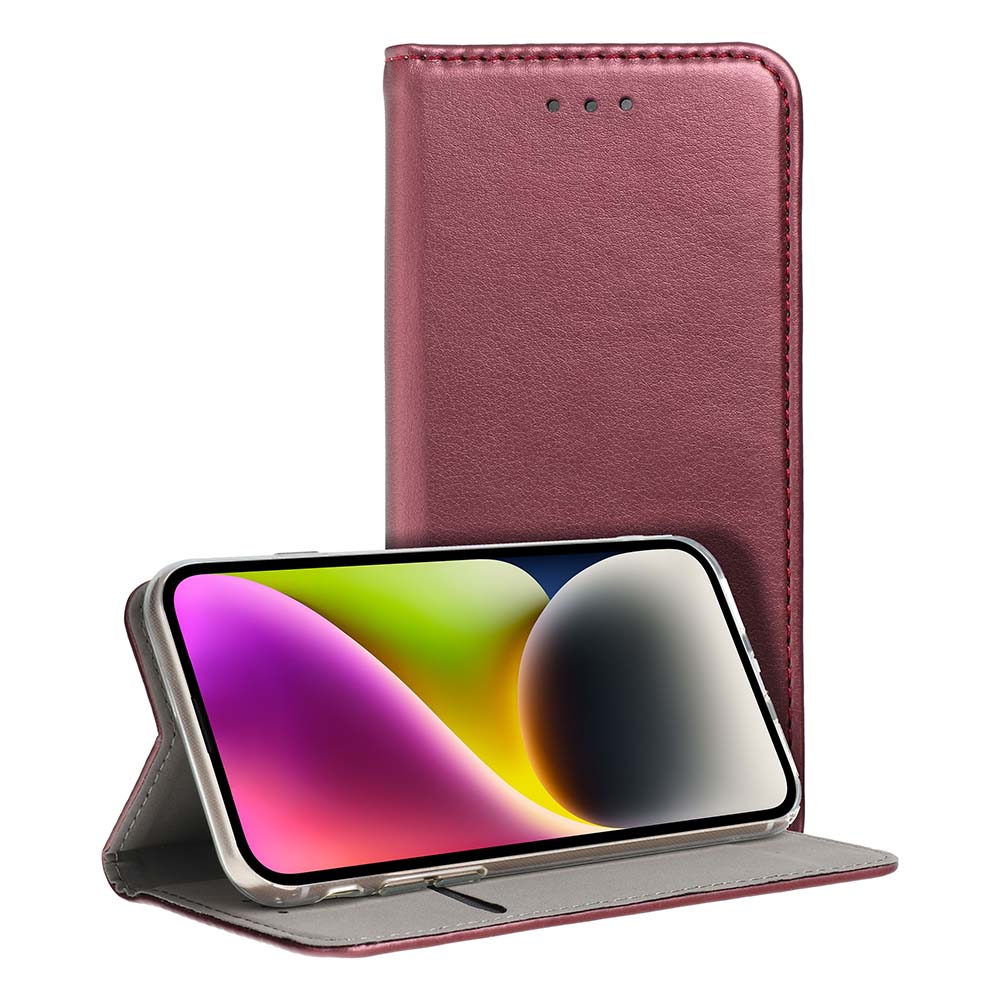 Knižkové puzdro Magnet Book bordové – Samsung Galaxy A57 | Kryty na mobil Kryty na mobil | Knižkové puzdro Magnet Book bordové – Samsung Galaxy A57 | Kryty na mobil
