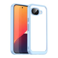 Ochranný kryt Colorful Acrylic case modrý – Google Pixel 10a