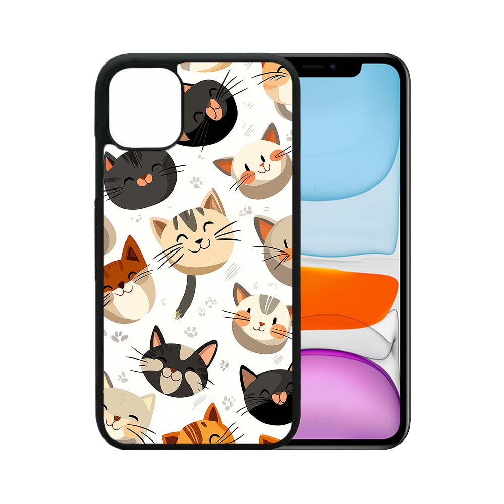 Ochranný Kryt Creative Case 44 Mačky pre Apple iPhone 11 | Kryty na mobil Kryty na mobil | Ochranný Kryt Creative Case 44 Mačky pre Apple iPhone 11 | Kryty na mobil