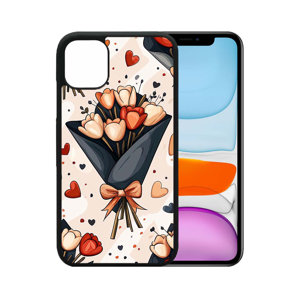 Ochranný Kryt Creative Case 55 Kytica tulipánov pre Apple iPhone 11 | Kryty na mobil Kryty na mobil | Ochranný Kryt Creative Case 55 Kytica tulipánov pre Apple iPhone 11 | Kryty na mobil