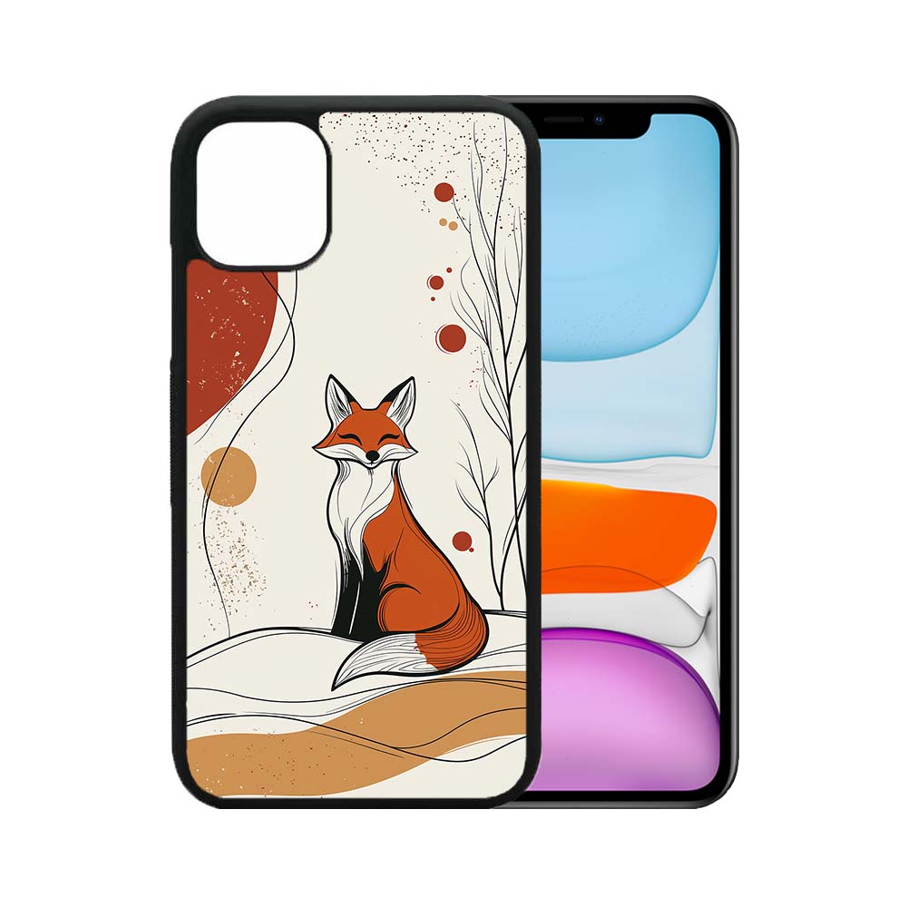 Ochranný Kryt Creative Case 58 Líška pre Apple iPhone 11 | Kryty na mobil Kryty na mobil | Ochranný Kryt Creative Case 58 Líška pre Apple iPhone 11 | Kryty na mobil