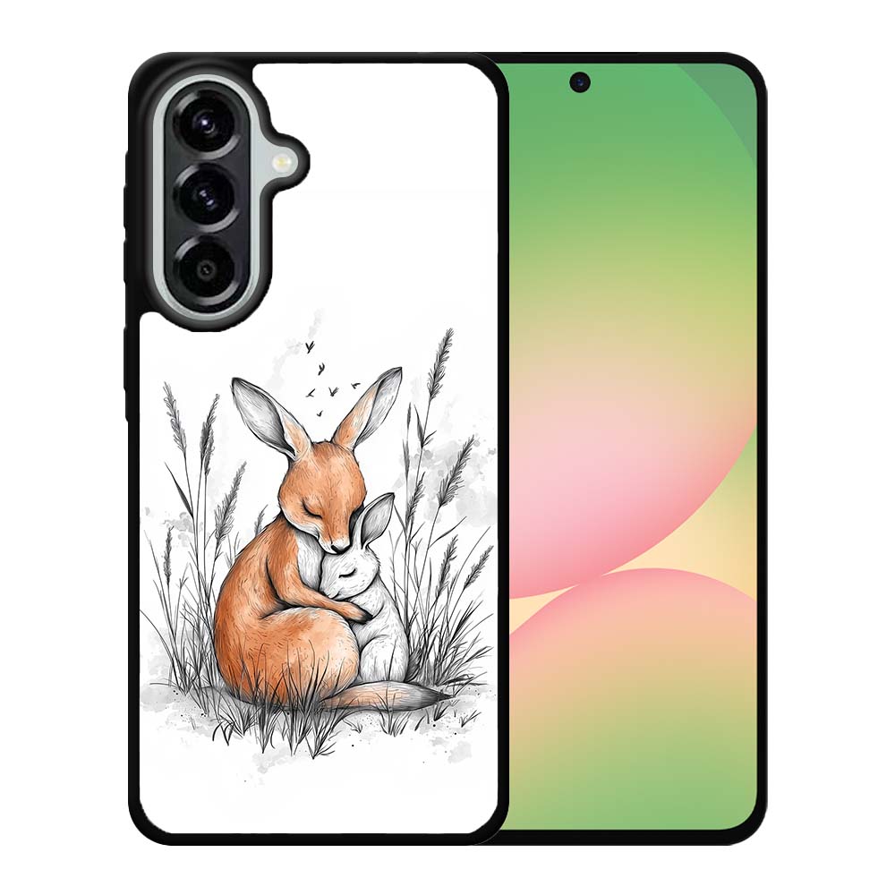 Ochranný Kryt Creative Case 62 Zajace pre Samsung Galaxy A56 | Kryty na mobil Kryty na mobil | Ochranný Kryt Creative Case 62 Zajace pre Samsung Galaxy A56 | Kryty na mobil