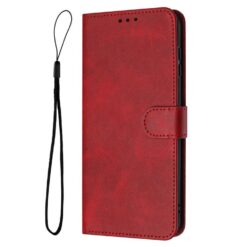 Peňaženkové puzdro Classic Leather case červené – Google Pixel 10a
