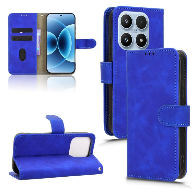 Peňaženkové puzdro Solid modré – Xiaomi 17 | Kryty na mobil Kryty na mobil | Peňaženkové puzdro Solid modré – Xiaomi 17 | Kryty na mobil
