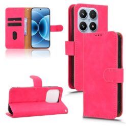 Peňaženkové puzdro Solid ružové – Xiaomi 17 | Kryty na mobil Kryty na mobil | Peňaženkové puzdro Solid ružové – Xiaomi 17 | Kryty na mobil