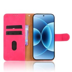 Peňaženkové puzdro Solid ružové – Xiaomi 17 | Kryty na mobil Kryty na mobil | Peňaženkové puzdro Solid ružové – Xiaomi 17 | Kryty na mobil