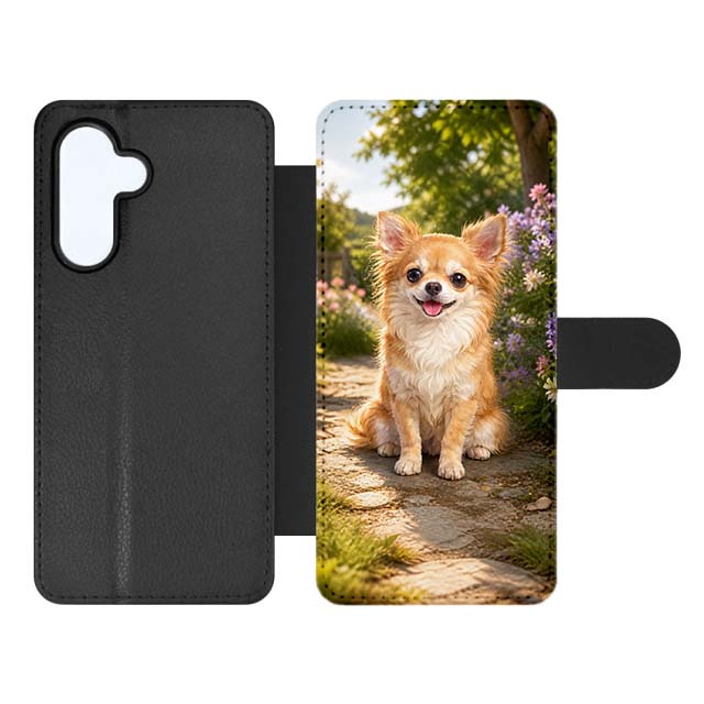 Knižkové puzdro Creative Case 31 Čivava – Samsung Galaxy A55 5G | Kryty na mobil Kryty na mobil | Knižkové puzdro Creative Case 31 Čivava – Samsung Galaxy A55 5G | Kryty na mobil