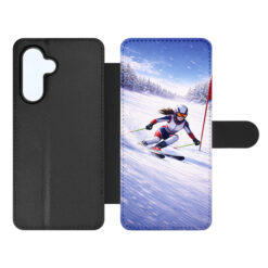 Knižkové puzdro Creative Case 06 Lyžiarka – Samsung Galaxy A57 | Kryty na mobil Kryty na mobil | Knižkové puzdro Creative Case 06 Lyžiarka – Samsung Galaxy A57 | Kryty na mobil