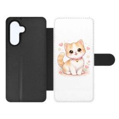 Knižkové puzdro Creative Case 10 Mačiatko – Samsung Galaxy A57