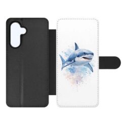 Kryty na mobil | Knižkové puzdro Creative Case 29 Žralok – Samsung Galaxy A37 | Kryty na mobil