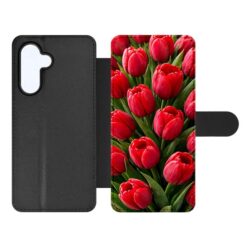 Kryty na mobil | Knižkové puzdro Creative Case 37 Tulipány 2 – Samsung Galaxy A57 | Kryty na mobil
