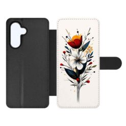 Kryty na mobil | Knižkové puzdro Creative Case 46 Kytica – Samsung Galaxy A37 | Kryty na mobil