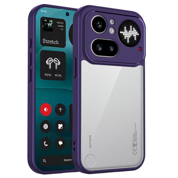 Ochranný kryt Sweet case fialový – Nothing Phone (4a) Pro | Kryty na mobil Kryty na mobil | Ochranný kryt Sweet case fialový – Nothing Phone (4a) Pro | Kryty na mobil