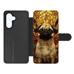 Kryty na mobil | Knižkové puzdro Creative Case 54 Mops – Samsung Galaxy A17 5G | Kryty na mobil
