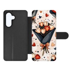 Knižkové puzdro Creative Case 55 Kytica tulipánov – Samsung Galaxy A17 5G | Kryty na mobil Kryty na mobil | Knižkové puzdro Creative Case 55 Kytica tulipánov – Samsung Galaxy A17 5G | Kryty na mobil