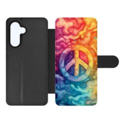 Kryty na mobil | Knižkové puzdro Creative Case 57 Peace – Samsung Galaxy A57 | Kryty na mobil