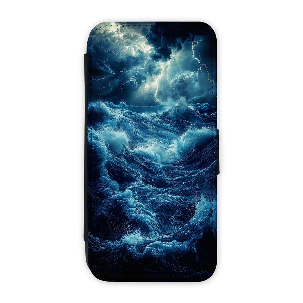 Knižkové puzdro Creative Case 66 Búrka na mori – Samsung Galaxy A17 5G | Kryty na mobil Kryty na mobil | Knižkové puzdro Creative Case 66 Búrka na mori – Samsung Galaxy A17 5G | Kryty na mobil