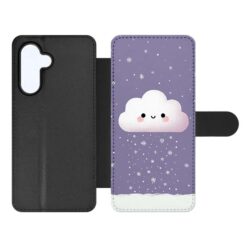 Kryty na mobil | Knižkové puzdro Creative Case 74 Obláčik – Samsung Galaxy A57 | Kryty na mobil