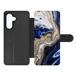Kryty na mobil | Knižkové puzdro Creative Case 79 Mramor modrý – Samsung Galaxy A17 5G | Kryty na mobil