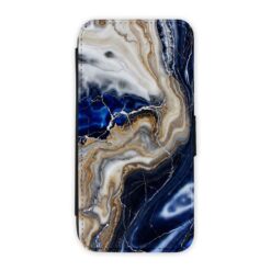 Knižkové puzdro Creative Case 79 Mramor modrý – Samsung Galaxy A57