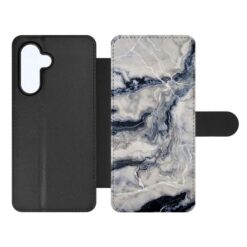 Kryty na mobil | Knižkové puzdro Creative Case 81 Mramor sivý – Samsung Galaxy A17 5G | Kryty na mobil