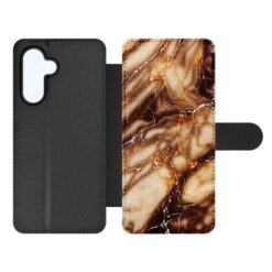 Kryty na mobil | Knižkové puzdro Creative Case 82 Mramor hnedý – Samsung Galaxy A17 5G | Kryty na mobil