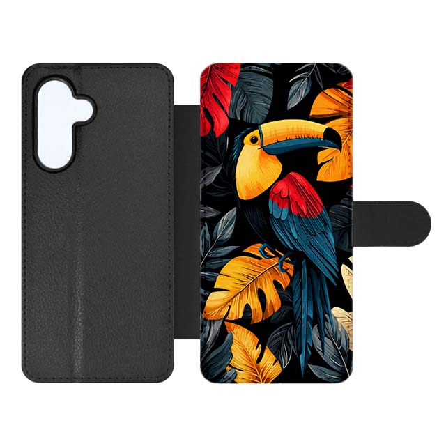 Knižkové puzdro Creative Case 89 Tukan – Samsung Galaxy A57 | Kryty na mobil Kryty na mobil | Knižkové puzdro Creative Case 89 Tukan – Samsung Galaxy A57 | Kryty na mobil