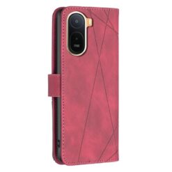 Kryty na mobil | Knižkové puzdro Rhombus červené – Xiaomi Redmi A7 Pro | Kryty na mobil