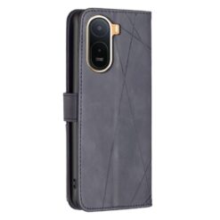 Kryty na mobil | Knižkové puzdro Rhombus čierne – Xiaomi Redmi A7 Pro | Kryty na mobil