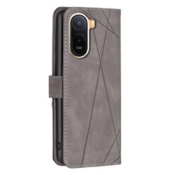 Knižkové puzdro Rhombus sivé – Xiaomi Redmi A7 Pro | Kryty na mobil Kryty na mobil | Knižkové puzdro Rhombus sivé – Xiaomi Redmi A7 Pro | Kryty na mobil