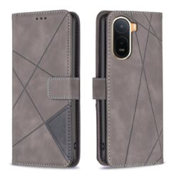 Knižkové puzdro Rhombus sivé – Xiaomi Redmi A7 Pro | Kryty na mobil Kryty na mobil | Knižkové puzdro Rhombus sivé – Xiaomi Redmi A7 Pro | Kryty na mobil
