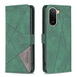 Kryty na mobil | Knižkové puzdro Rhombus zelené – Xiaomi Redmi A7 Pro | Kryty na mobil