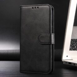 Kryty na mobil | Peňaženkové puzdro Classic Leather case čierne – Xiaomi 17T Pro | Kryty na mobil