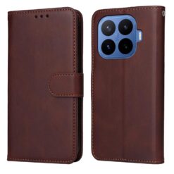 Peňaženkové puzdro Classic Leather case hnedé – Xiaomi 17T Pro