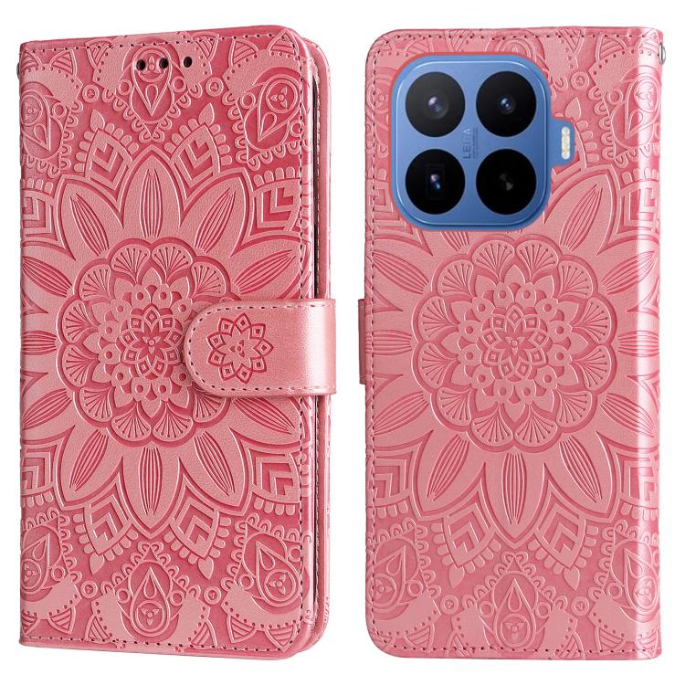 Peňaženkové puzdro Embossing Pattern Slnečnica ružové – Xiaomi 17T Pro | Kryty na mobil Kryty na mobil | Peňaženkové puzdro Embossing Pattern Slnečnica ružové – Xiaomi 17T Pro | Kryty na mobil