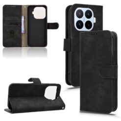 Kryty na mobil | Peňaženkové puzdro Solid čierne – Xiaomi 17T | Kryty na mobil