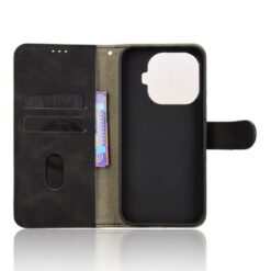 Kryty na mobil | Peňaženkové puzdro Solid čierne – Xiaomi 17T | Kryty na mobil