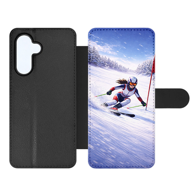 Knižkové puzdro Creative Case 06 Lyžiarka – Samsung Galaxy A27 5G | Kryty na mobil Kryty na mobil | Knižkové puzdro Creative Case 06 Lyžiarka – Samsung Galaxy A27 5G | Kryty na mobil