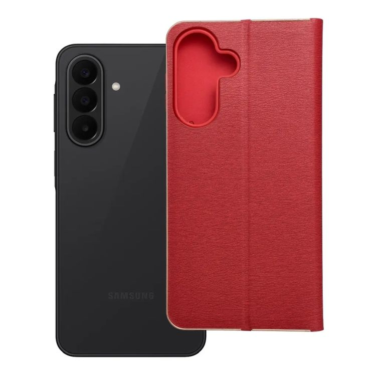Knižkové puzdro Luna Book červené – Samsung Galaxy A27 5G | Kryty na mobil Kryty na mobil | Knižkové puzdro Luna Book červené – Samsung Galaxy A27 5G | Kryty na mobil