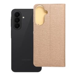 Kryty na mobil | Knižkové puzdro Luna Book zlaté – Samsung Galaxy A27 5G | Kryty na mobil
