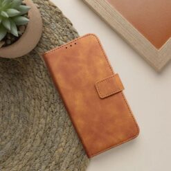 Knižkové puzdro Smart Velvet hnedé – Samsung Galaxy A27 5G | Kryty na mobil Kryty na mobil | Knižkové puzdro Smart Velvet hnedé – Samsung Galaxy A27 5G | Kryty na mobil