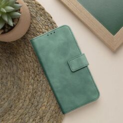 Kryty na mobil | Knižkové puzdro Smart Velvet zelené – Samsung Galaxy A27 5G | Kryty na mobil