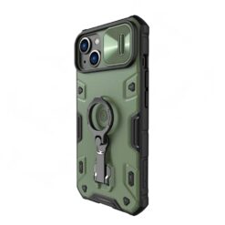 Kryty na mobil | Nillkin CamShield Armor Pro Magnetic Series zelený – Apple iPhone 14 Plus | Kryty na mobil