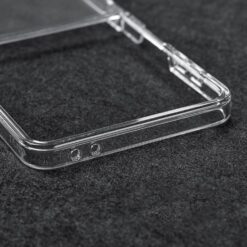 Kryty na mobil | Ochranný kryt Shock-Resistant transparentný – Samsung Galaxy Z Flip 8 | Kryty na mobil
