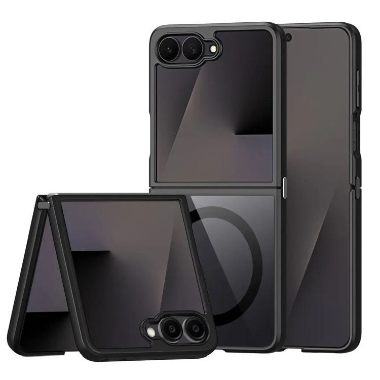 Zadný Kryt Dux Ducis Aimo Mag čierny – Samsung Galaxy Z Flip 8 | Kryty na mobil Kryty na mobil | Zadný Kryt Dux Ducis Aimo Mag čierny – Samsung Galaxy Z Flip 8 | Kryty na mobil