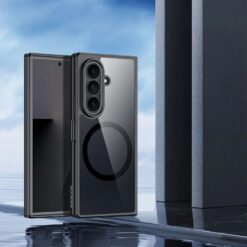 Kryty na mobil | Zadný Kryt Dux Ducis Aimo Mag čierny – Samsung Galaxy Z Fold 8 Ultra | Kryty na mobil