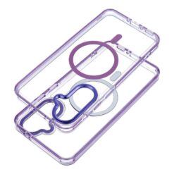 Kryty na mobil | Zadný kryt Magsafe Clear Case fialový – Samsung Galaxy A27 5G | Kryty na mobil